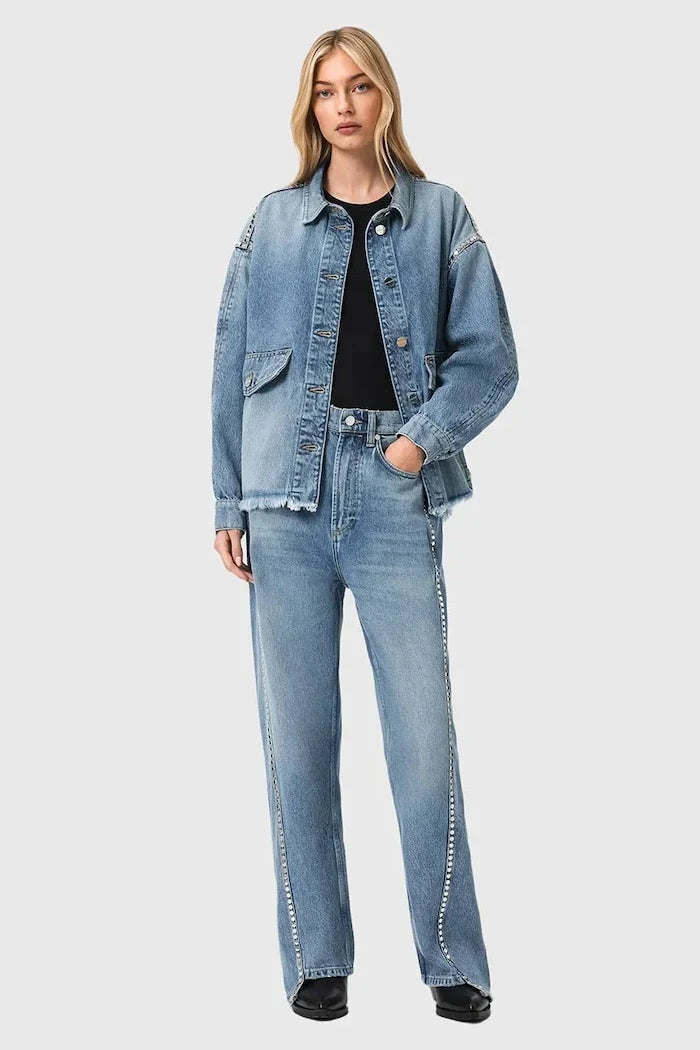 AllSaints barrel kadın jean FRANKIE