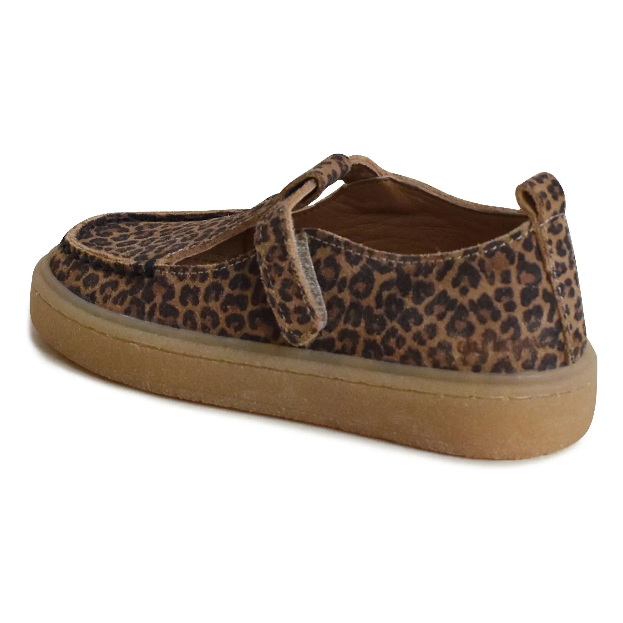 du Loua - Du Tilly Leopar Süet Loafer | Kahverengi