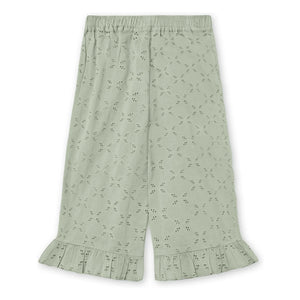 Fliink - Harper Bestickte Hose | Hellgrau