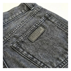 Finger in the nose - Denim Eva şort | Denim gri