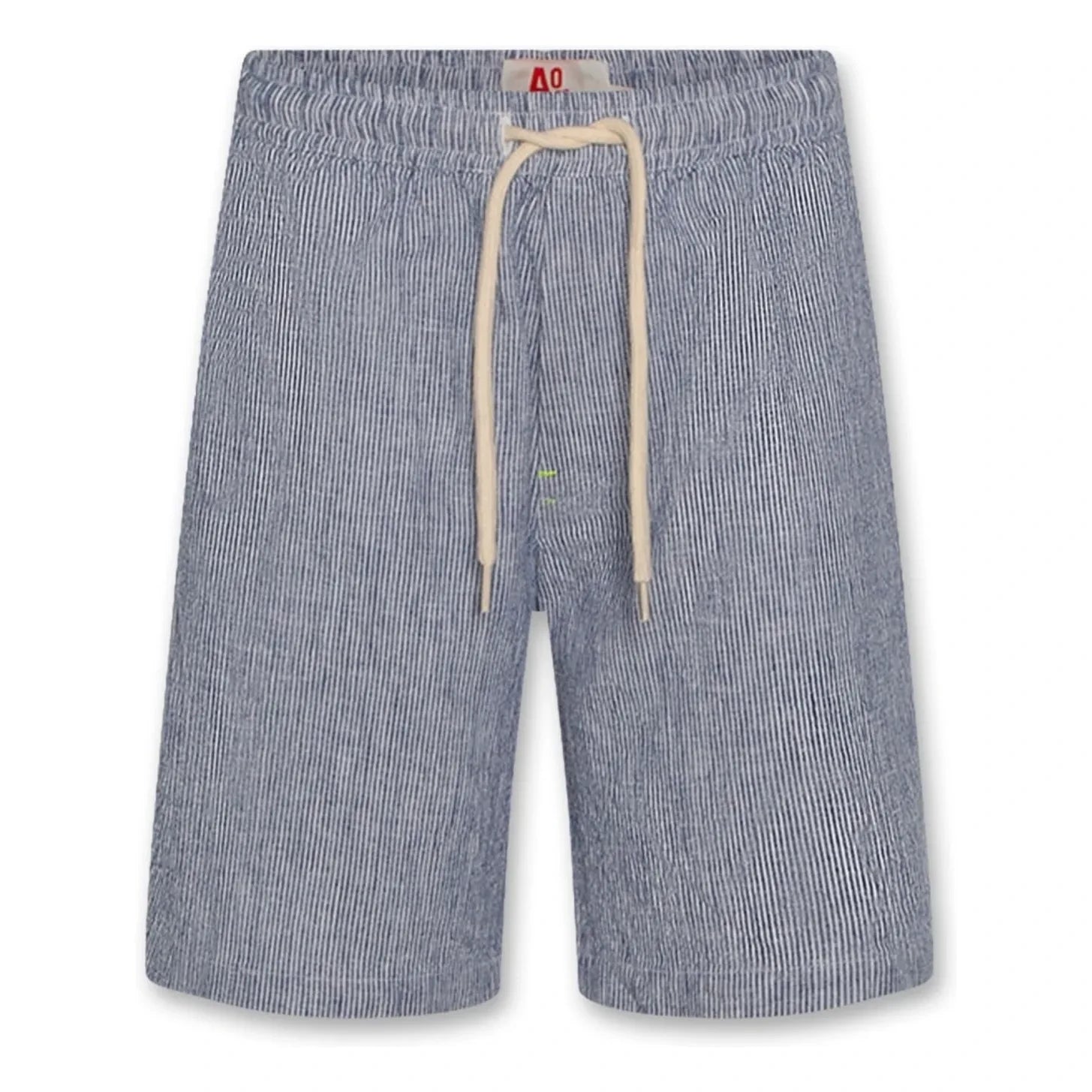 AO76 - Gestreifte Leinen-Shorts von Lego | Blau