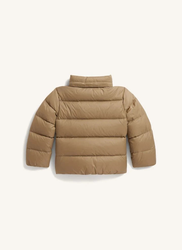 Ralph Lauren - Logo Hooded Jacket | Camel