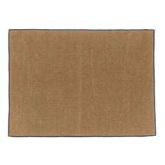Haomy - Borgo Beschichtetes Leinen-Tischset | Tabacco
