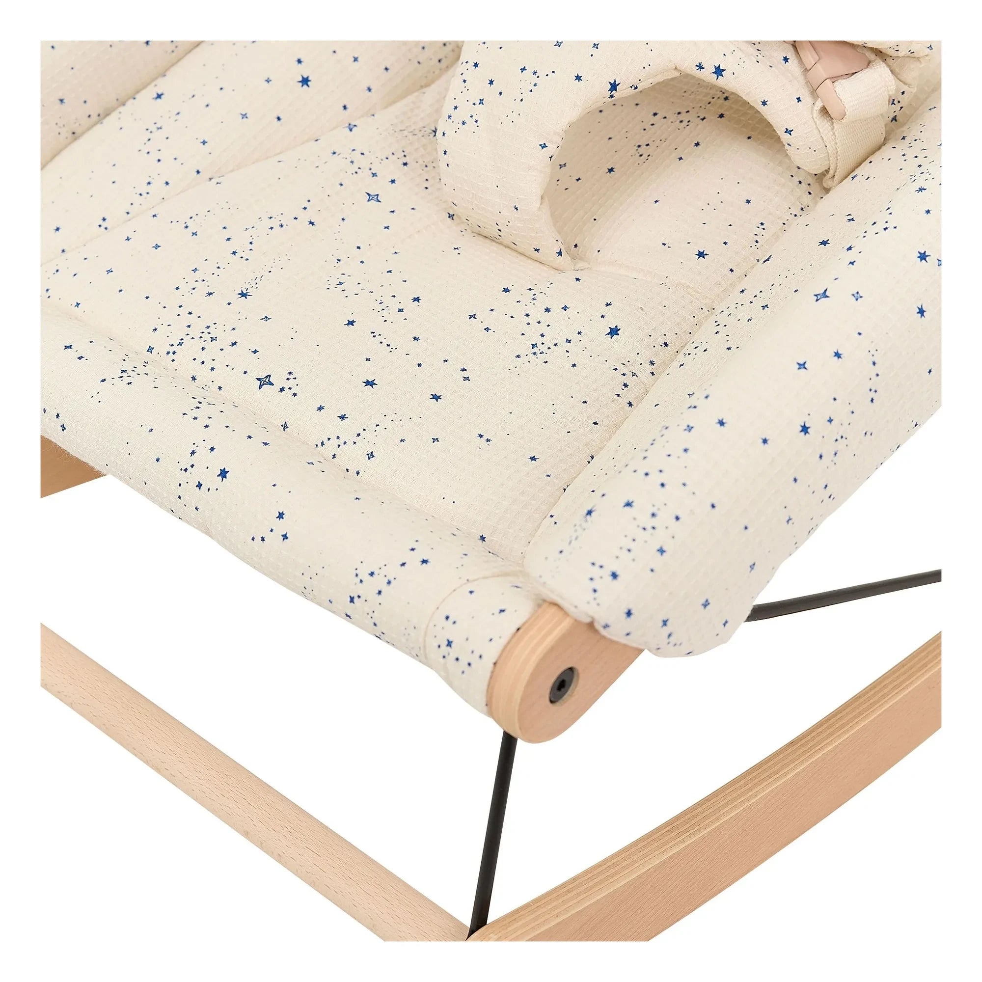Nobodinoz - Growing Green Galaxy Blue Cot