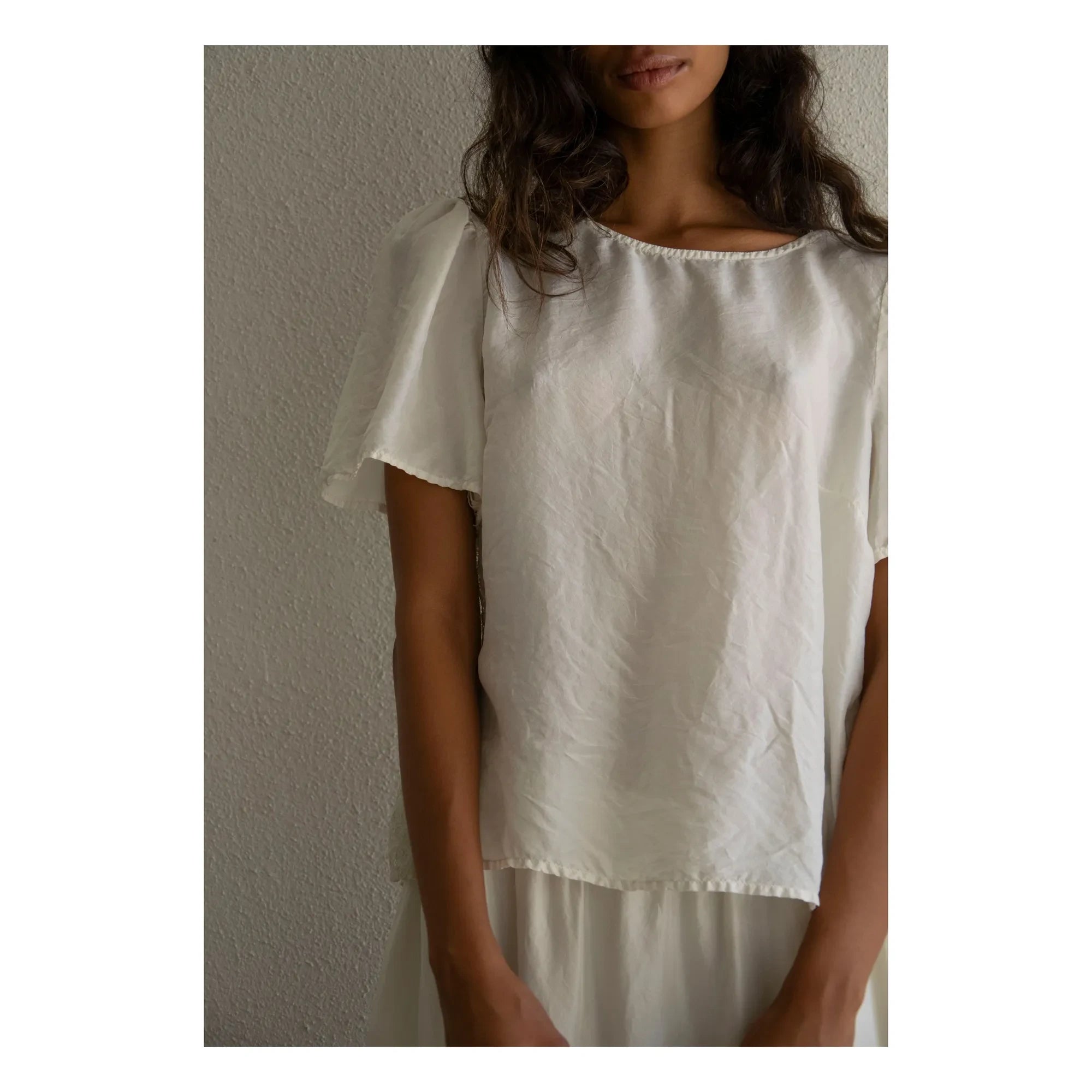 THEAVANT - Top La Fille Spitze | Weiß