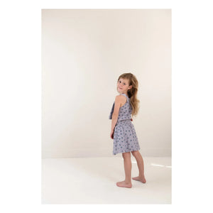 Jenest - Maddy Floral Print Organic Cotton Crop Top | Lavender
