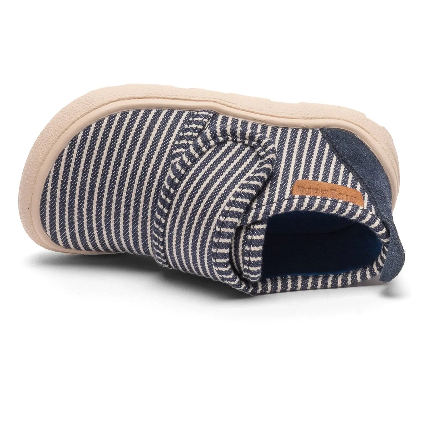 Bisgaard - Striped Anti-Scratch Slippers | Navy Blue