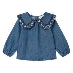 Louis Louise - Sybillette Chambray بلوزة | أزرق