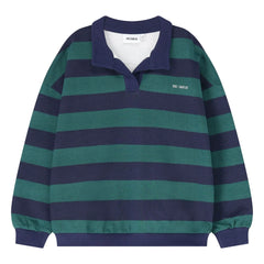 Cos I Said So – Gestreiftes Poloshirt aus Bio-Baumwolle | Marineblau