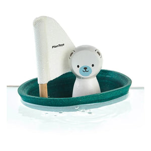 Plan Toys - Polar Bear Yüzer Bot
