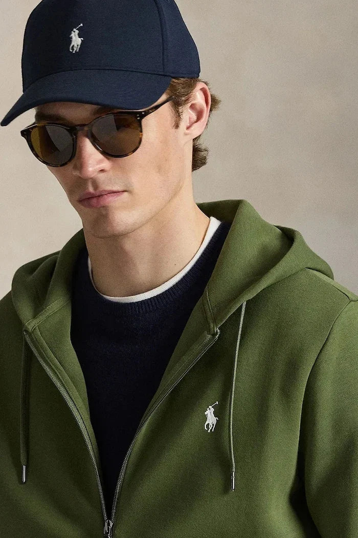 Polo Ralph Lauren fermuarlı kapüşonlu sweatshirt