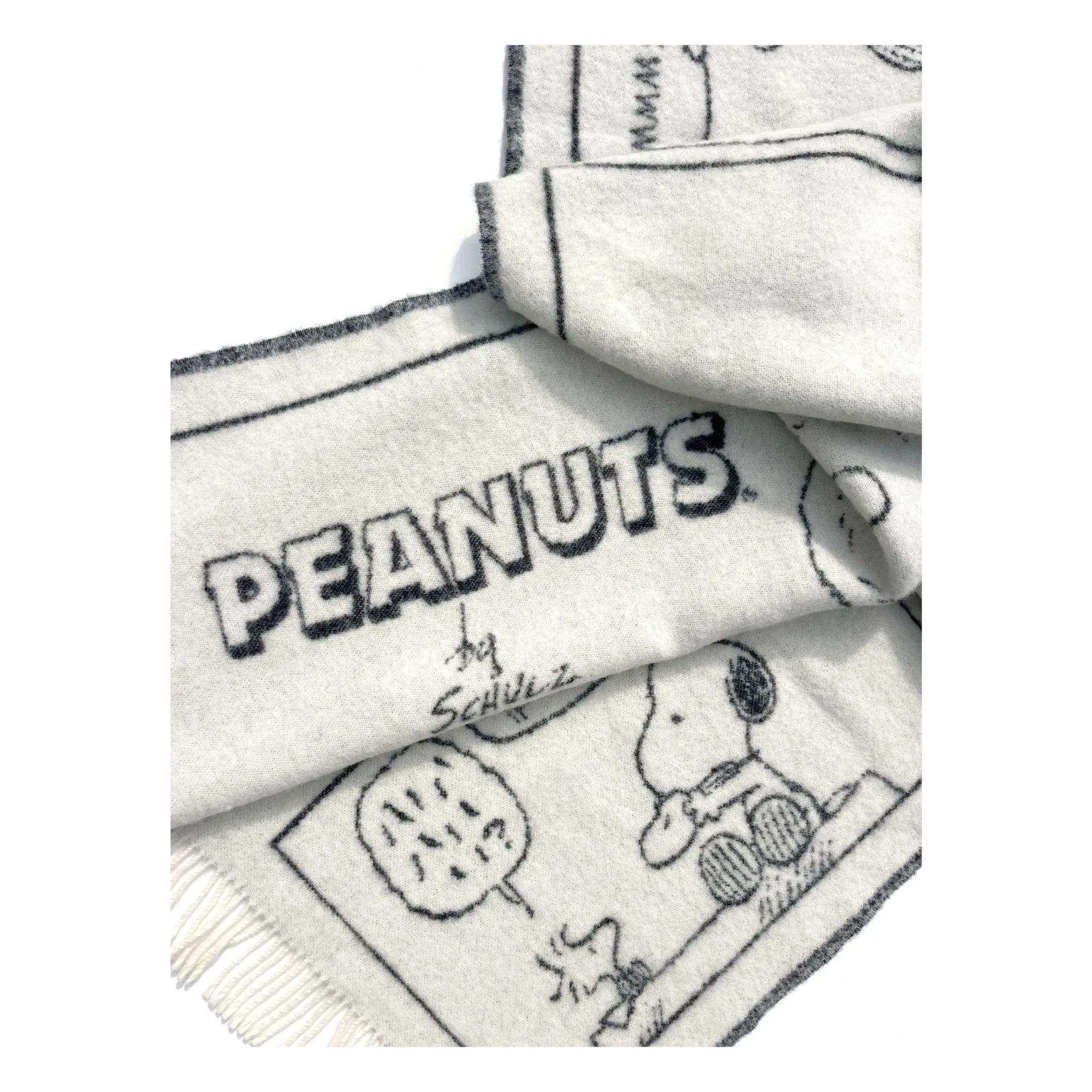 Maison Deux - Peanuts Atkı | Siyah
