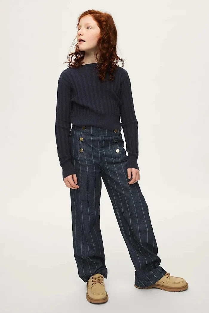 Mayoral çocuklar için wide leg jean pantolon