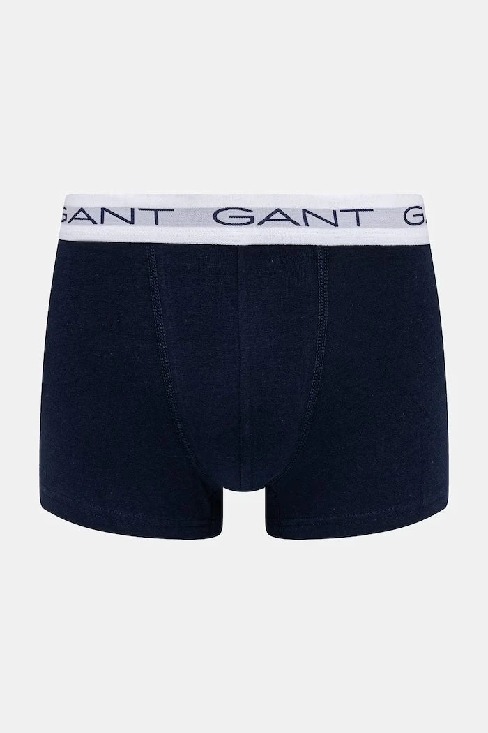 Gant pamuk ve elastanlı dar kesim erkek boxer 3'lü
