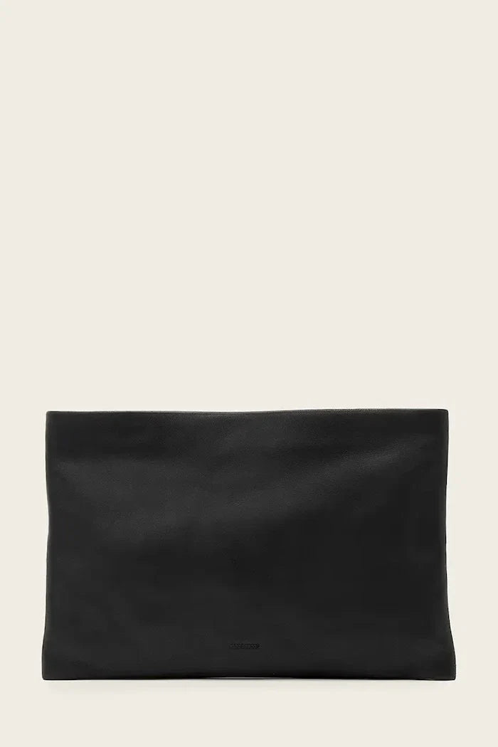 AllSaints kadın deri clutch BETTINA