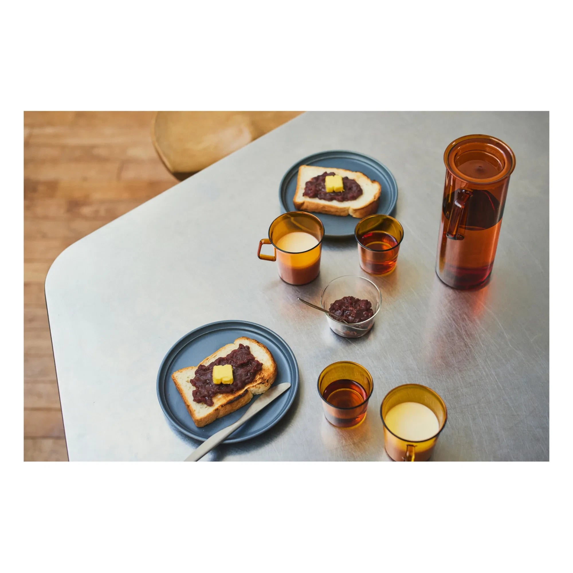 Kinto - Cast Einwandiges Glas - 250 ml | Amber
