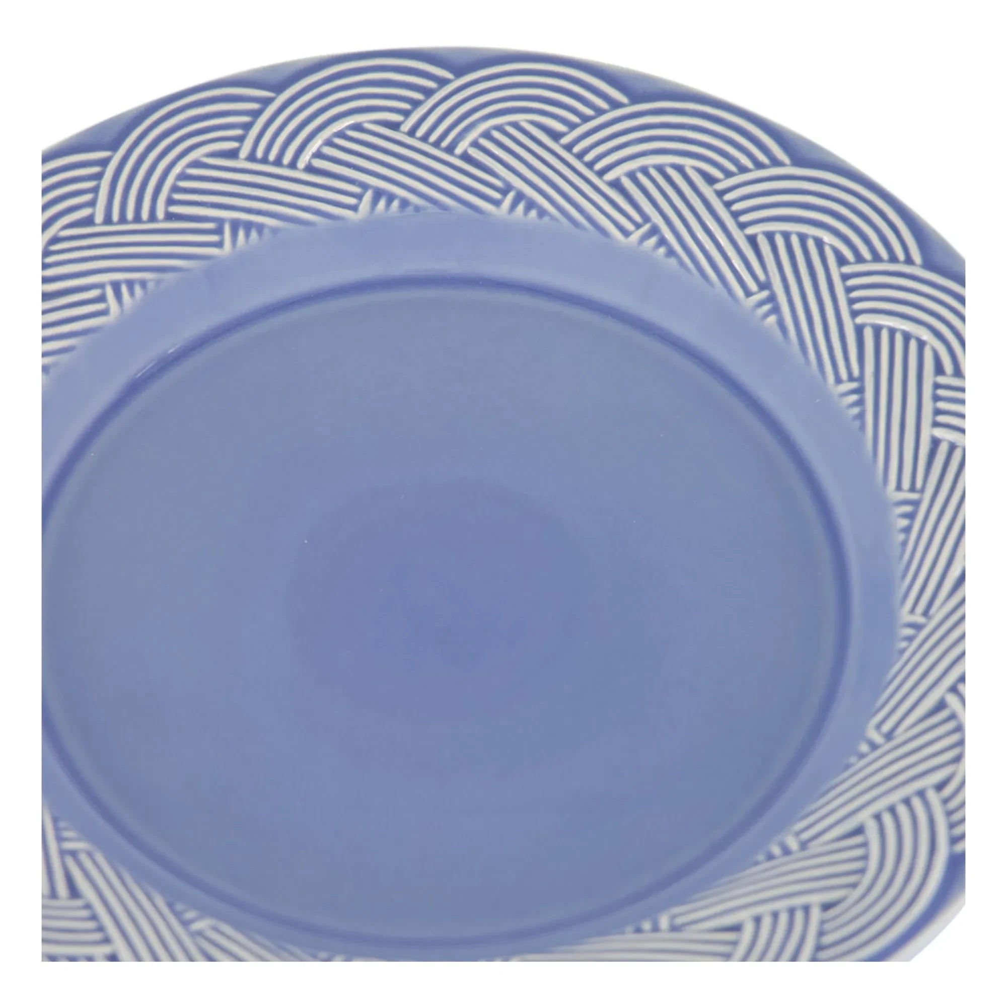 House of Capricorn - Vime dinner plate | Blue