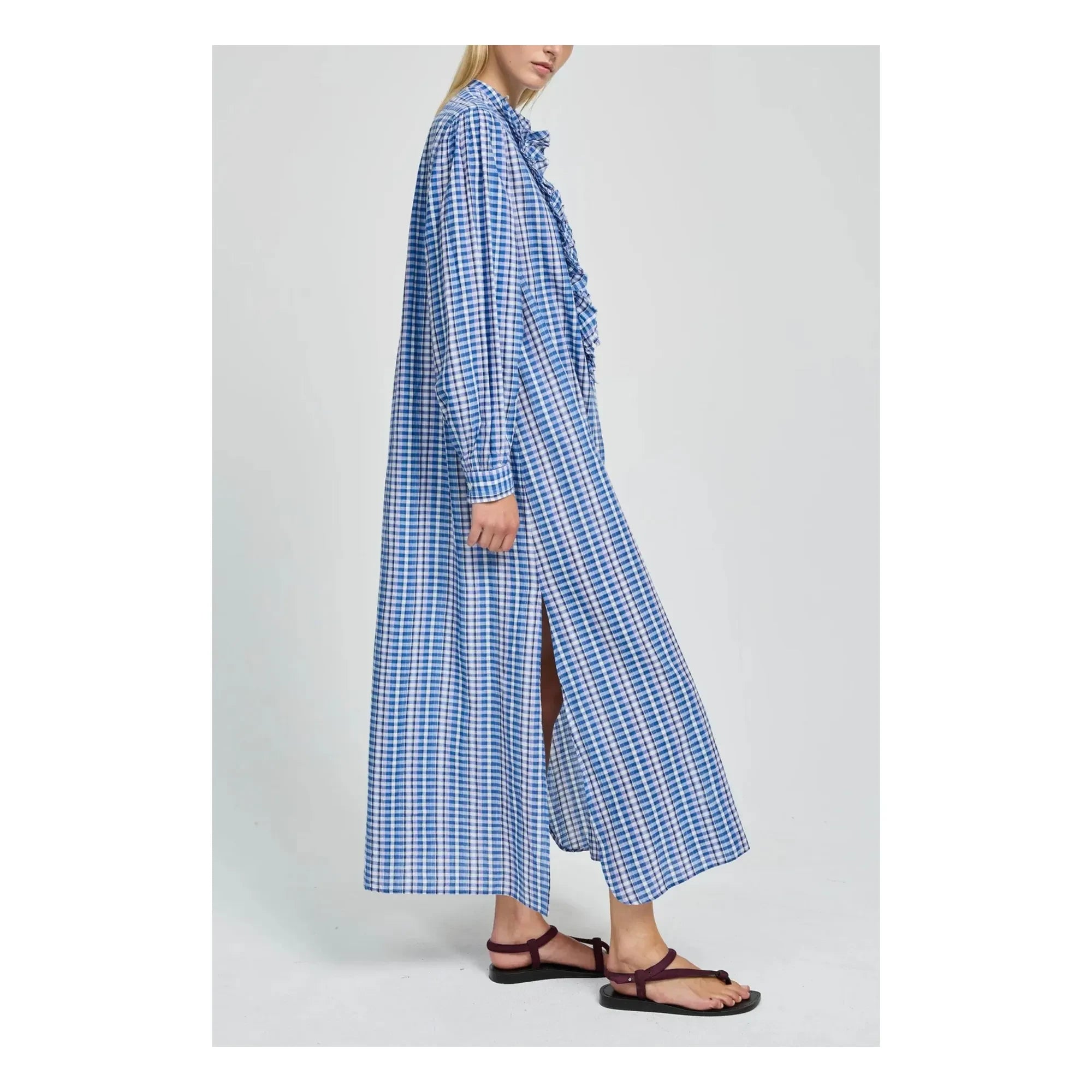 Laurence Bras - Magrita Baumwollkleid | Blau