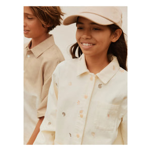 Molo - Hellen Coquillages Organic Cotton Jacket | Ivory