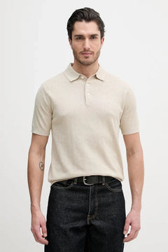 Barbour Muston Keten Yakalı Tişört