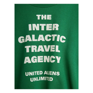 Mini Rodini - Sweat Travel Agency Organik pamuk | Yeşil