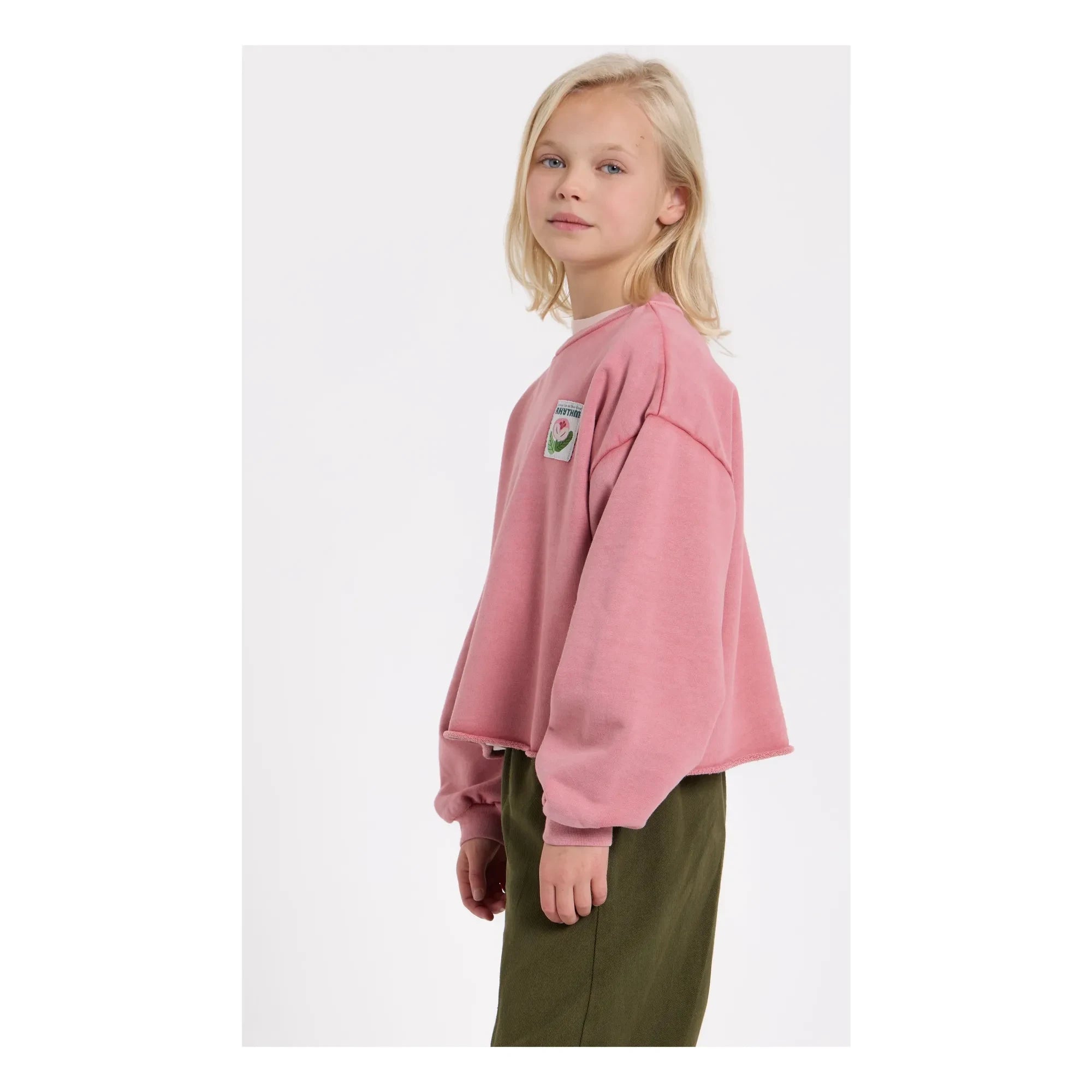 Hundred Pieces - Belmont Bio-Baumwoll-Sweatshirt | Rosa
