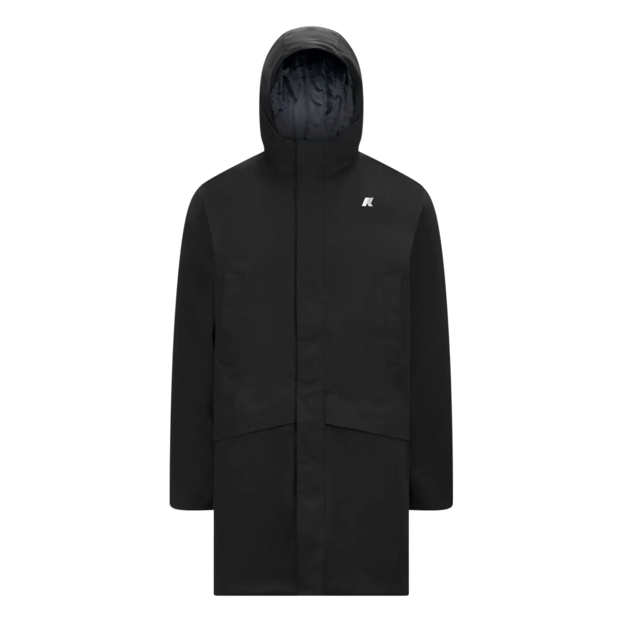 K-way - Jarno Twill Marmotta Parka | Black