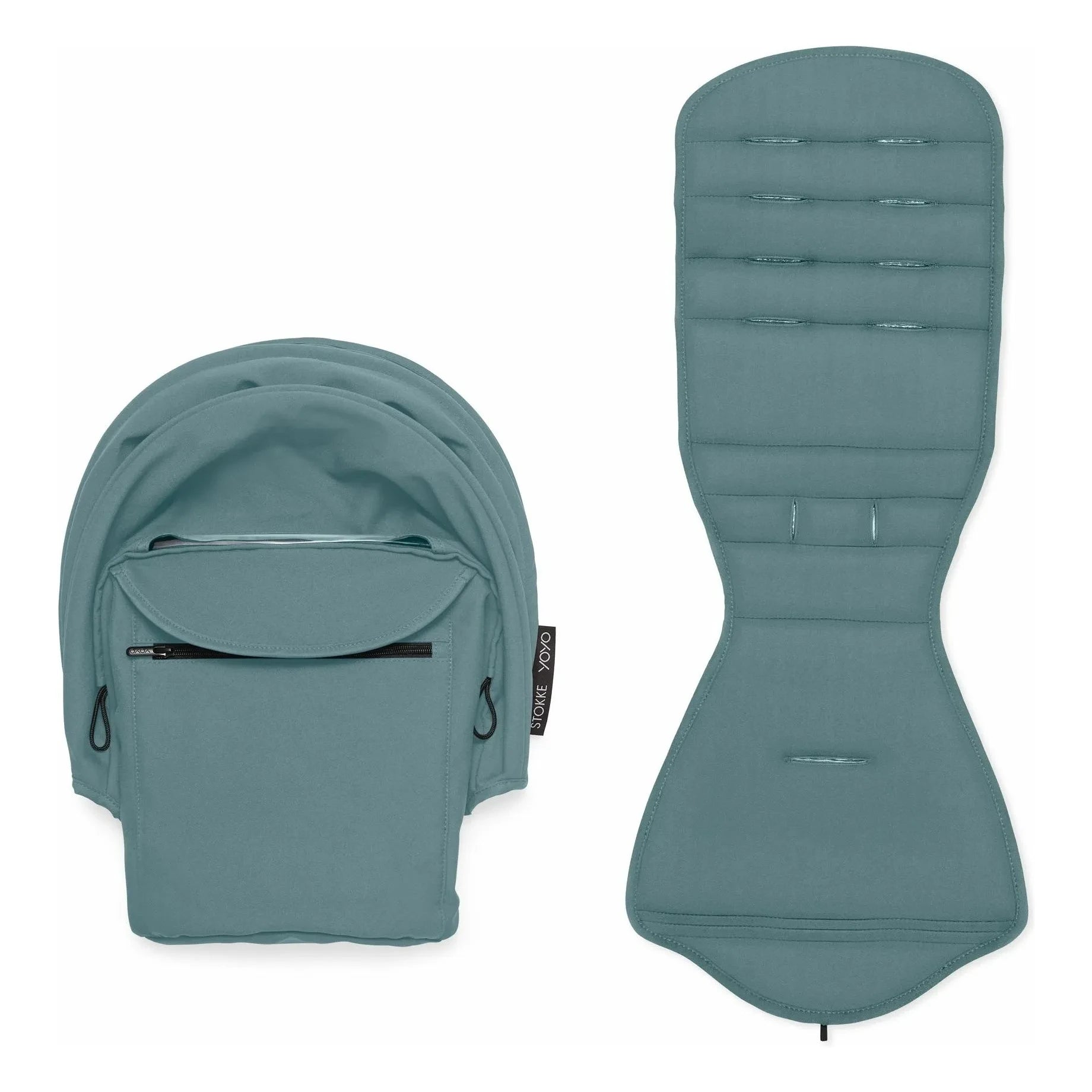 Stokke® - YOYO³ 6+ Bebek Arabası Beyaz şasi | Aqua