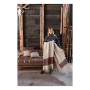 Libeco - Sienna keten throw | Kahverengi