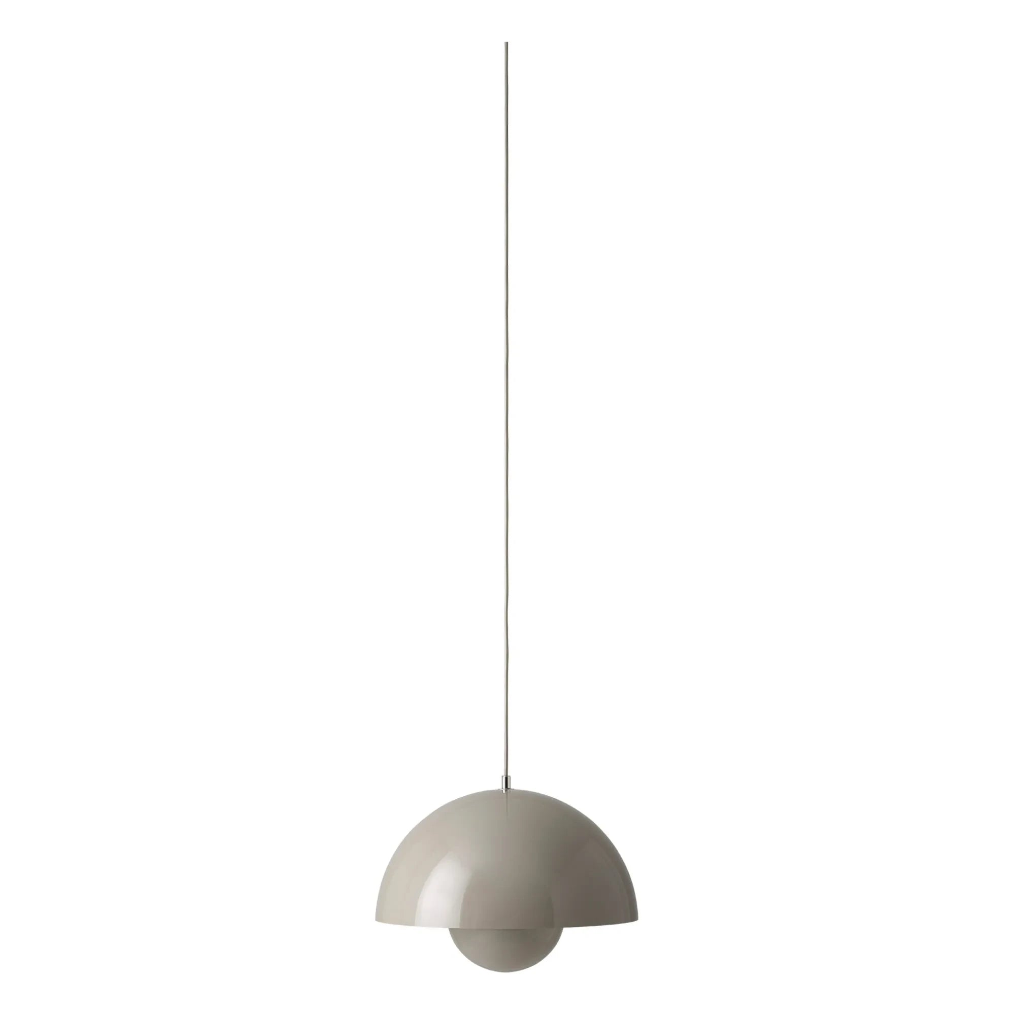 & Tradition - Flowerpot Pendelleuchte VP7 - Verner Panton | Taupe Grau