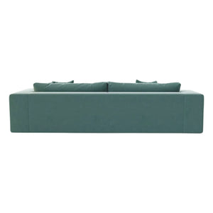 Panac Edition - Bellechasse 4-Sitzer Sofa aus gebürstetem Samt - 275 cm | Anthrazit