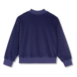 Wynken - Organik Pamuk Bomber Ceket | Lacivert