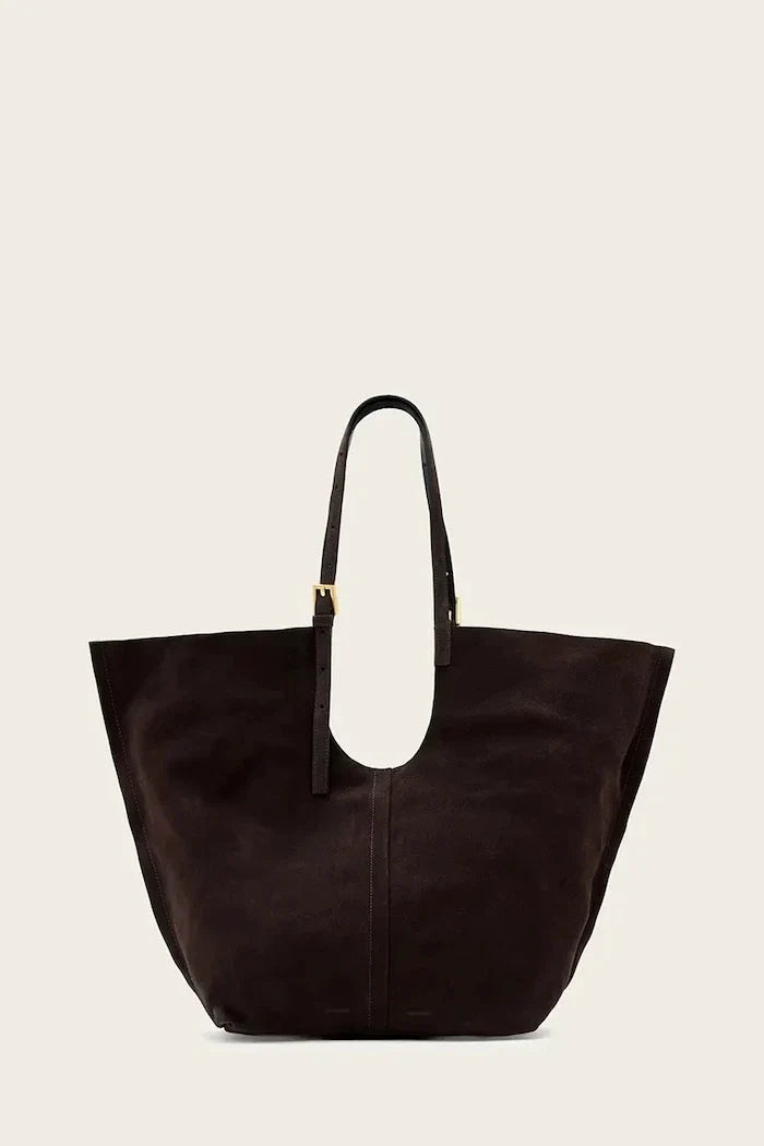 AllSaints kadın süet shopper çanta ARA