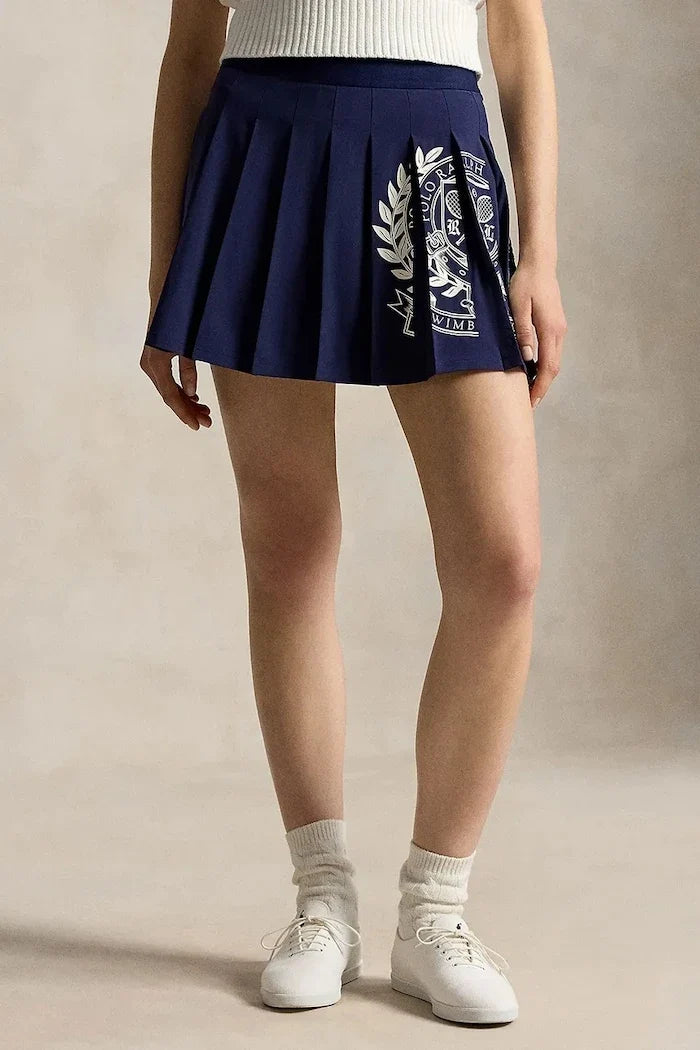 Polo Ralph Lauren pileli şort etek Wimbledon