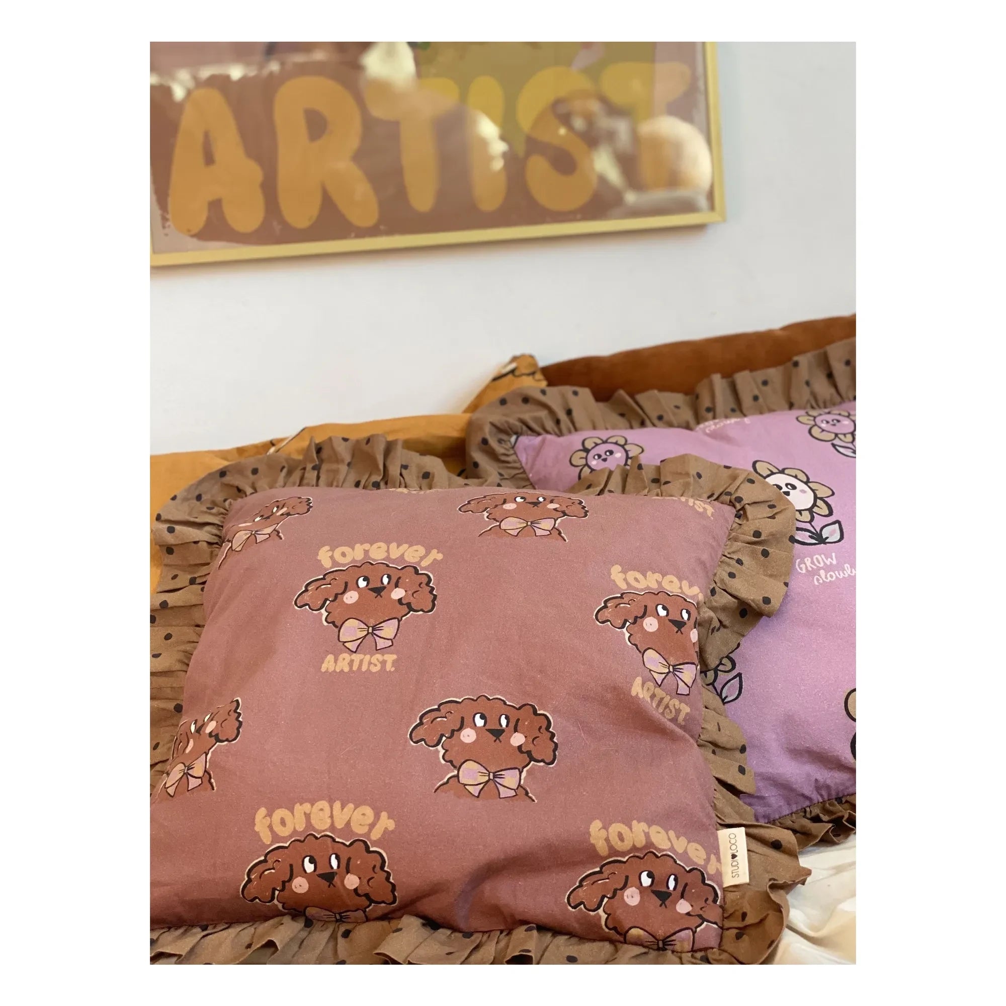 Studio Loco - Hunde-Lenkradkissen | Dusty Pink