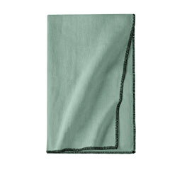 Communauté de biens - Stonewashed linen tablecloth | Sage