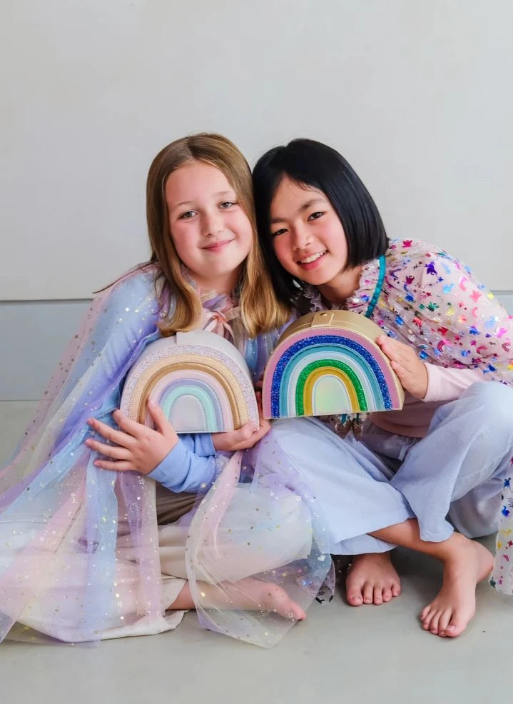 Mimi & Lula - Rainbow Jewelry Box | Ecru