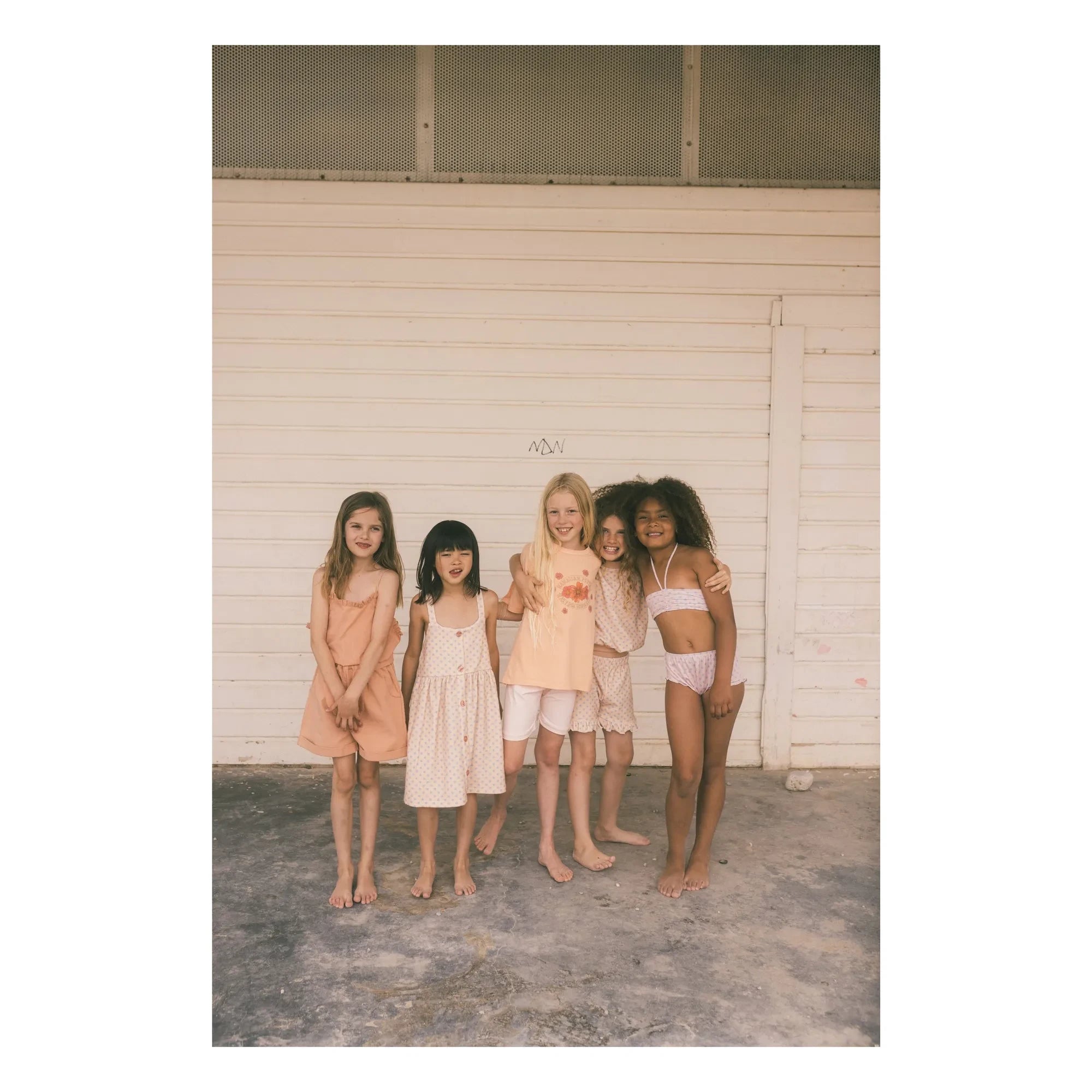We Are Kids - Dylan organik pamuklu Tişört | Şeftali