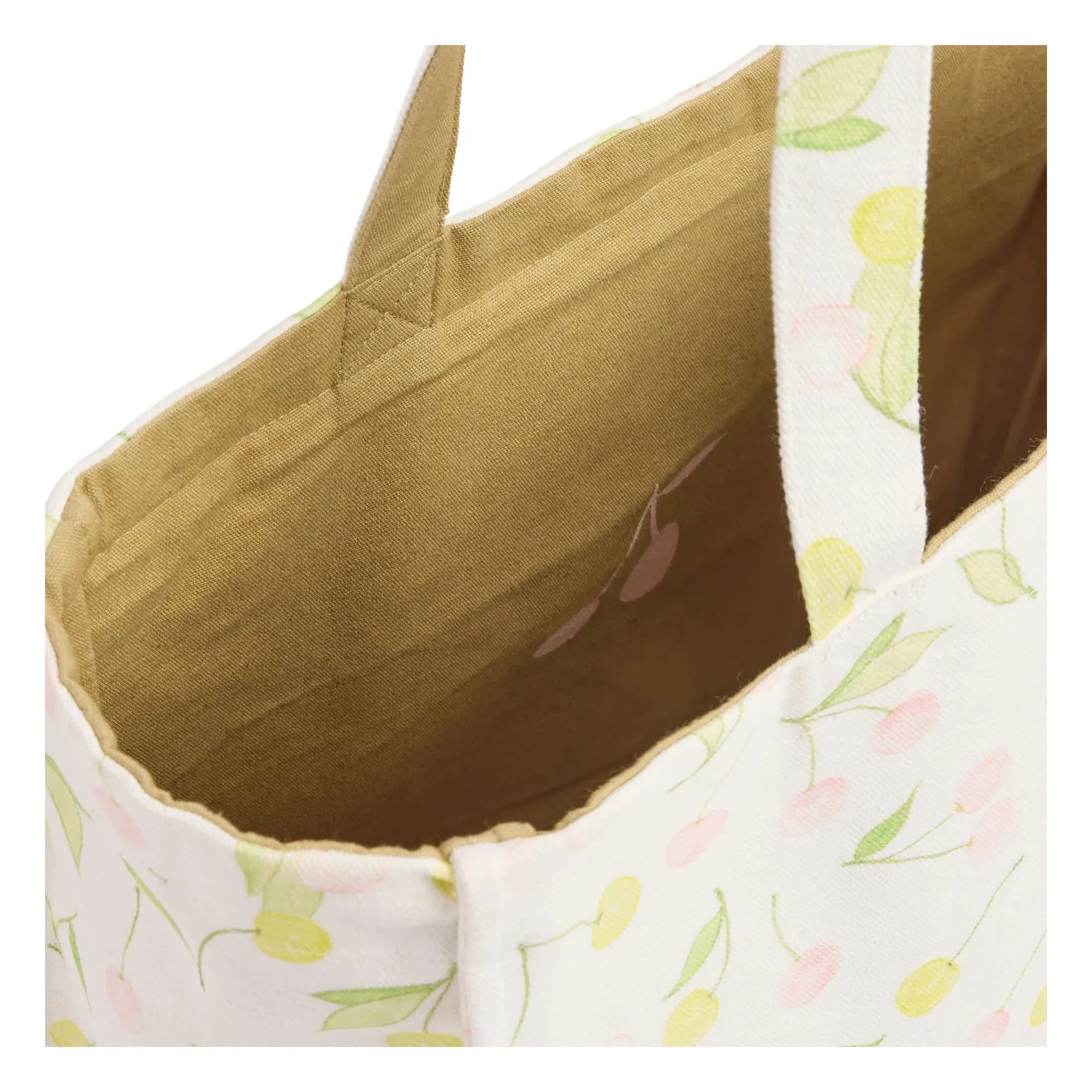 Bonpoint - Emiko Cherry | Ecru Tote Bag