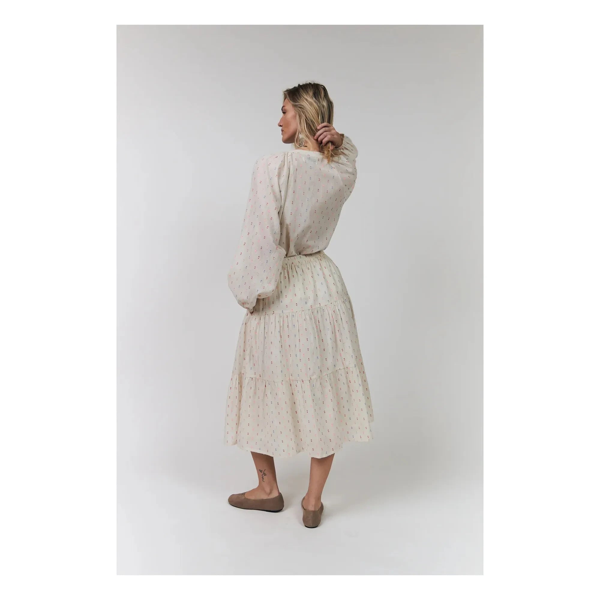Lollys Laundry - Hailey Pamuklu Bluz | Krem
