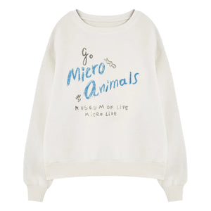The Animals Observatory - Bären-Sweatshirt | Weiß