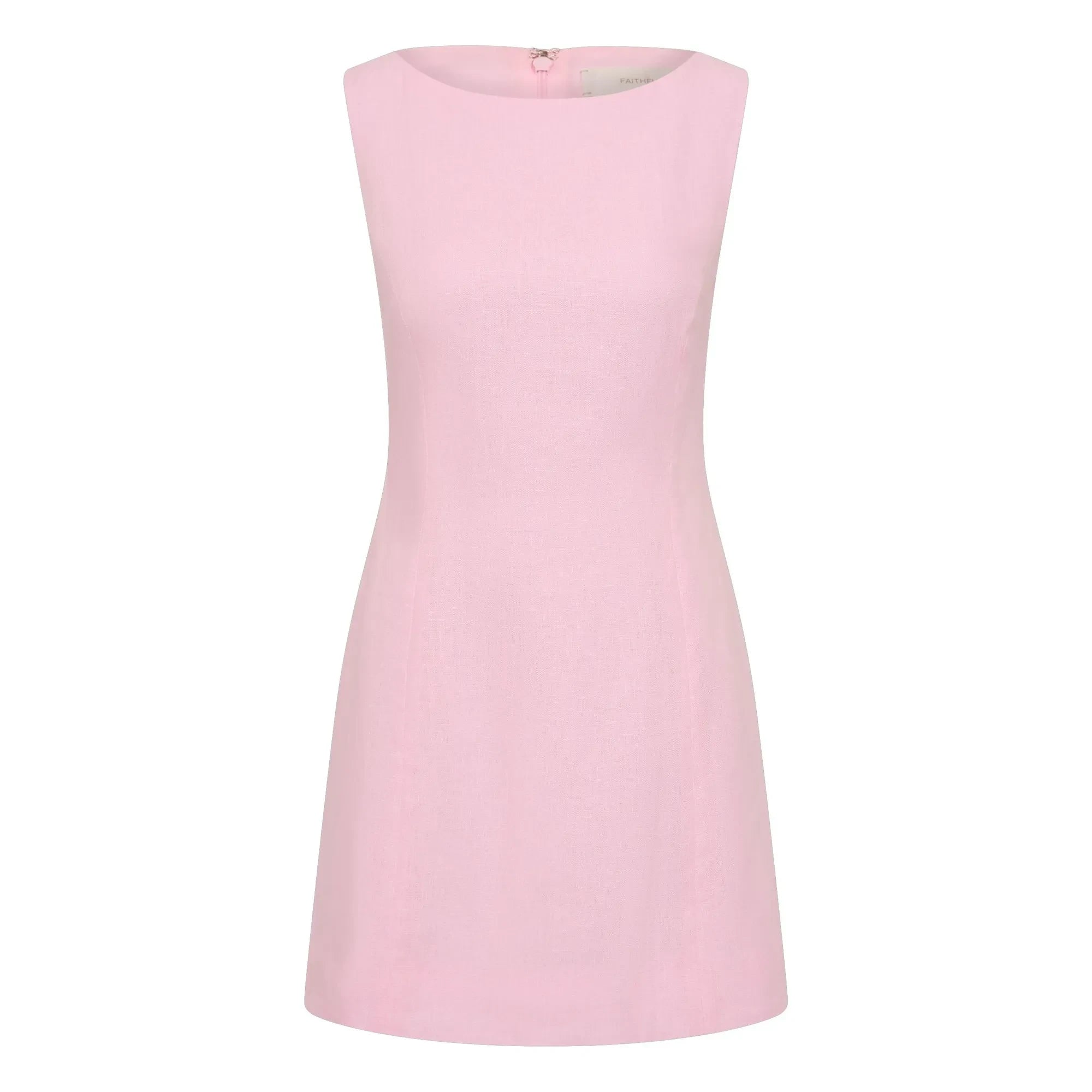 Faithfull the Brand - Pois Lydie Leinen- und Baumwollkleid | Schokolade