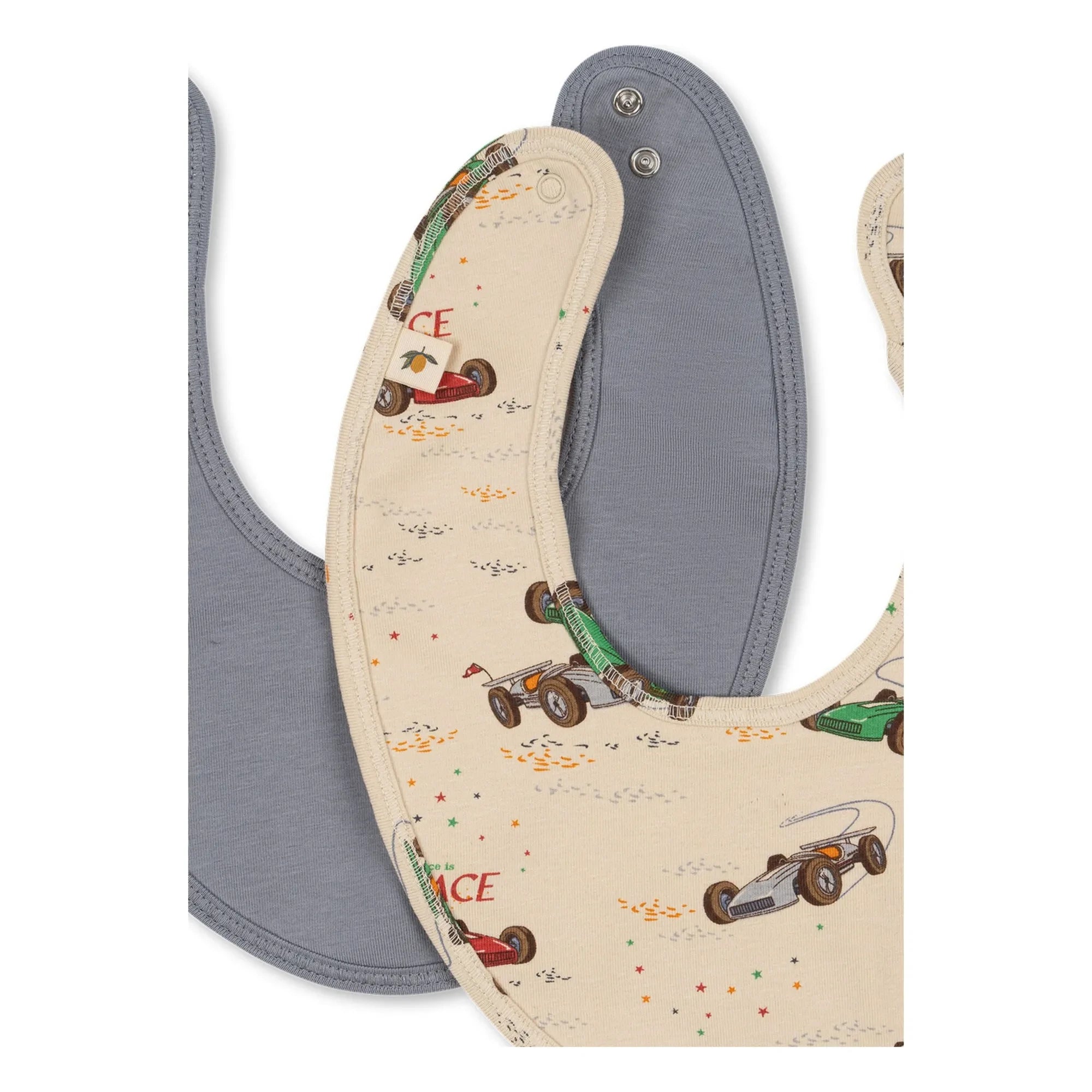 Konges Sløjd - Grand Prix bandana önlükler - 2'li Set | Mavi