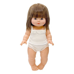 Minikane - Cerise doll in ribbed knitted suit