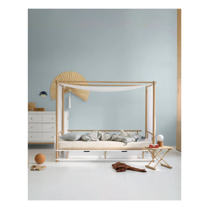 Oliver Furniture - Camp Kyoto yatak örtüsü | Beyaz