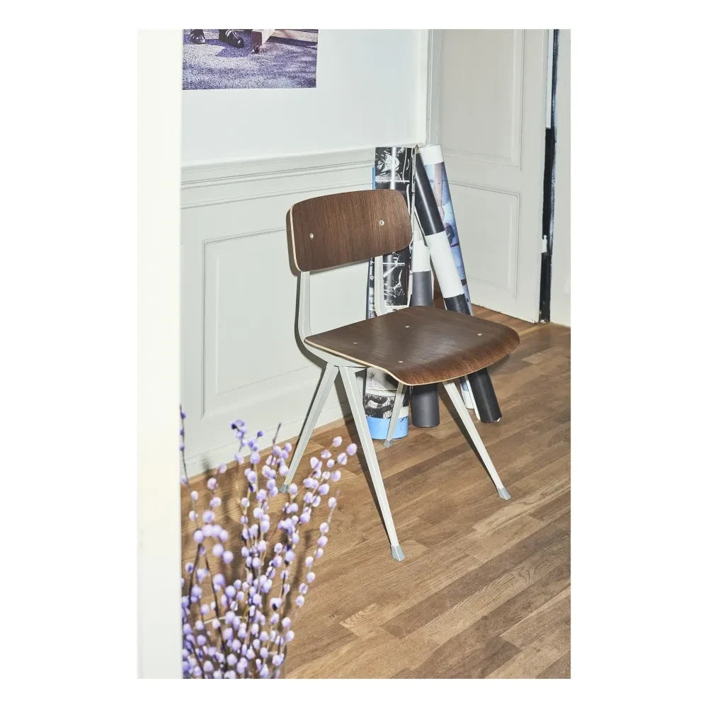 Hey - Ergebnis Smoked Oak Chair - Friso Kramer & Wim Rietveld Replik | Beige