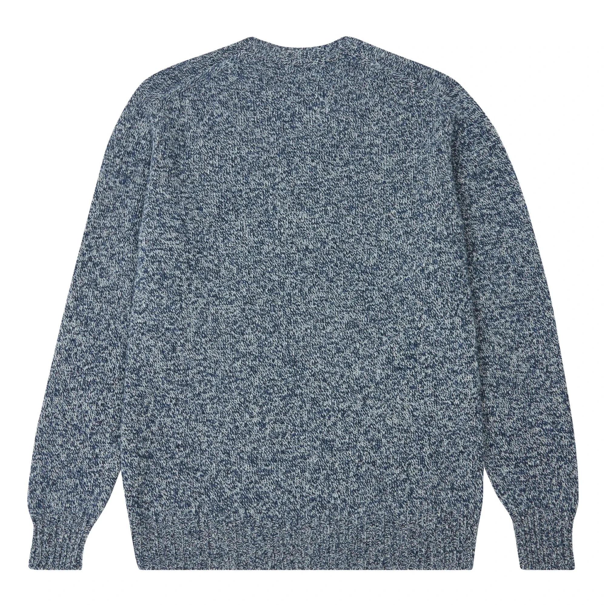 Hartford - Shetland sweatshirt | İndigo mavi