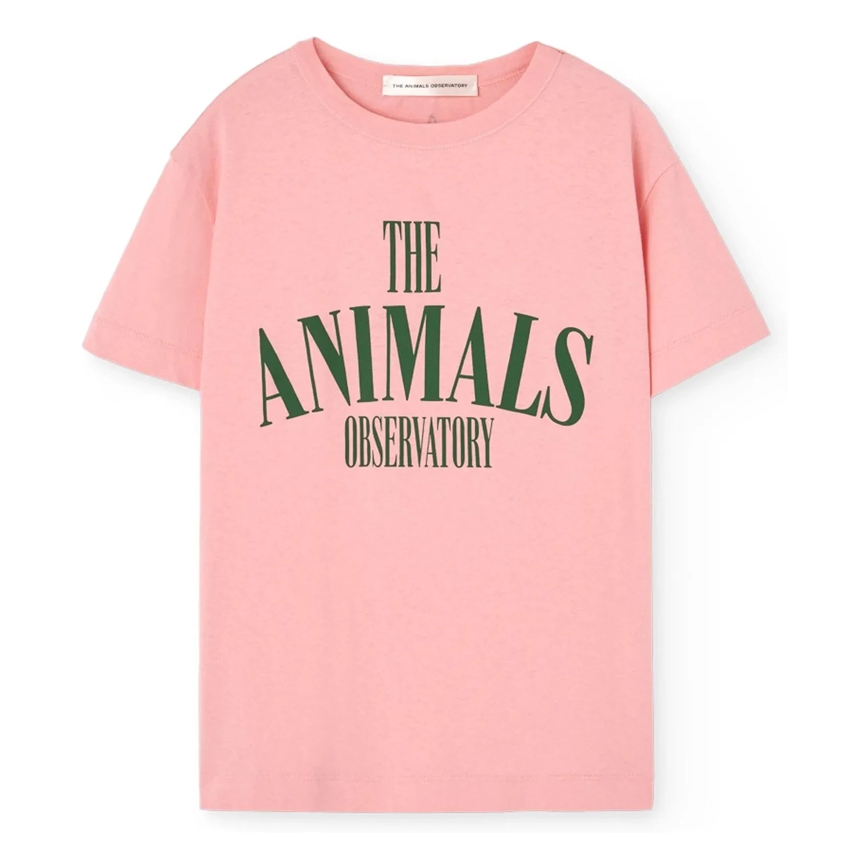 The Animals Observatory - Pupfish T-Shirt aus Bio-Baumwolle | Rosa
