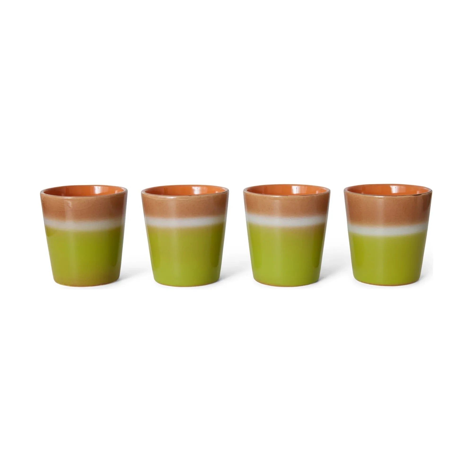 HKliving - Stoneware kupa | Yeşil
