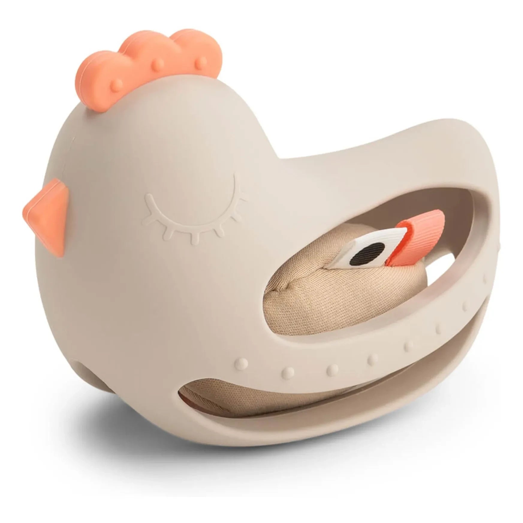 Done by deer - Clucky diş kaşıyıcı oyuncak | Kum